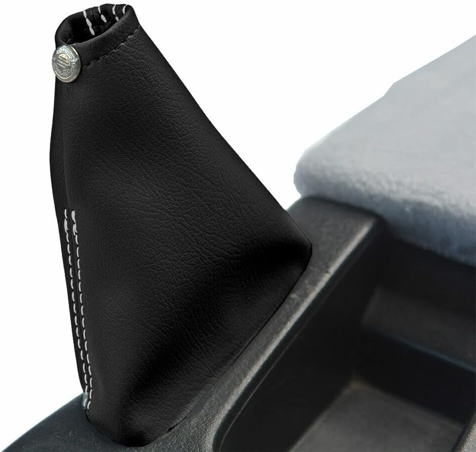 Funda de cuero de PVC para botas de freno de punto blanco hecha para Nissan Skyline R32 1989-1993
