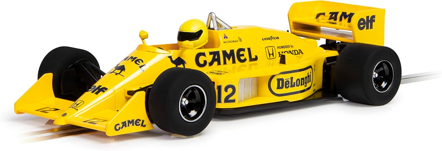 Scalextric C4251 Lotus 99T – Monaco GP 1987 – Ayrton Senna, AmarilloAzul