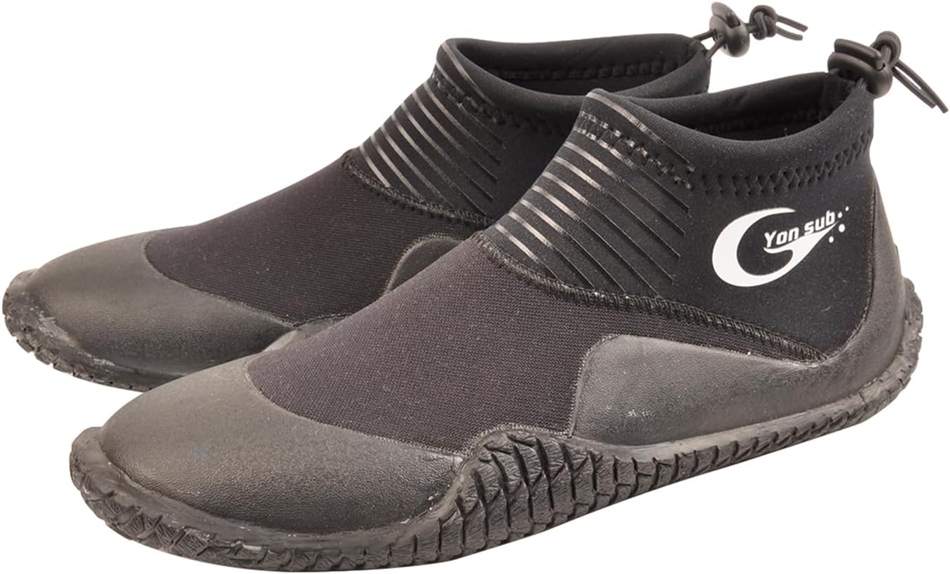Botas de buceo de neopreno, botas de buceo, surf, para hombres y mujeres, 0.118 in, botas de vela con suela de goma antideslizante de alta calidad