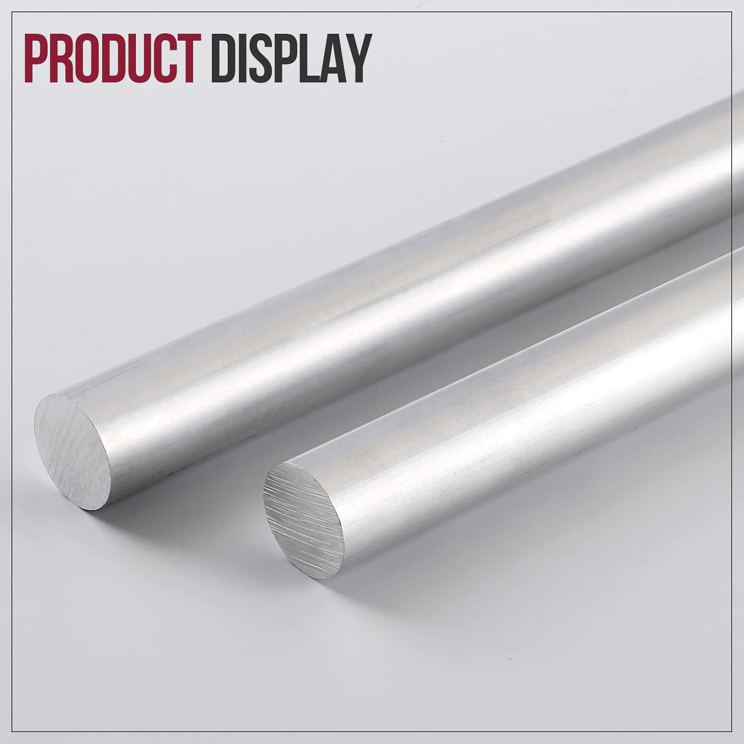 Varilla redonda de aluminio 6061 de 1-12 pulgadas de largo sólido T6511 de 13 pulgadas de largo, extruido, 1.5 pulgadas de diámetro y 13 pulgadas de