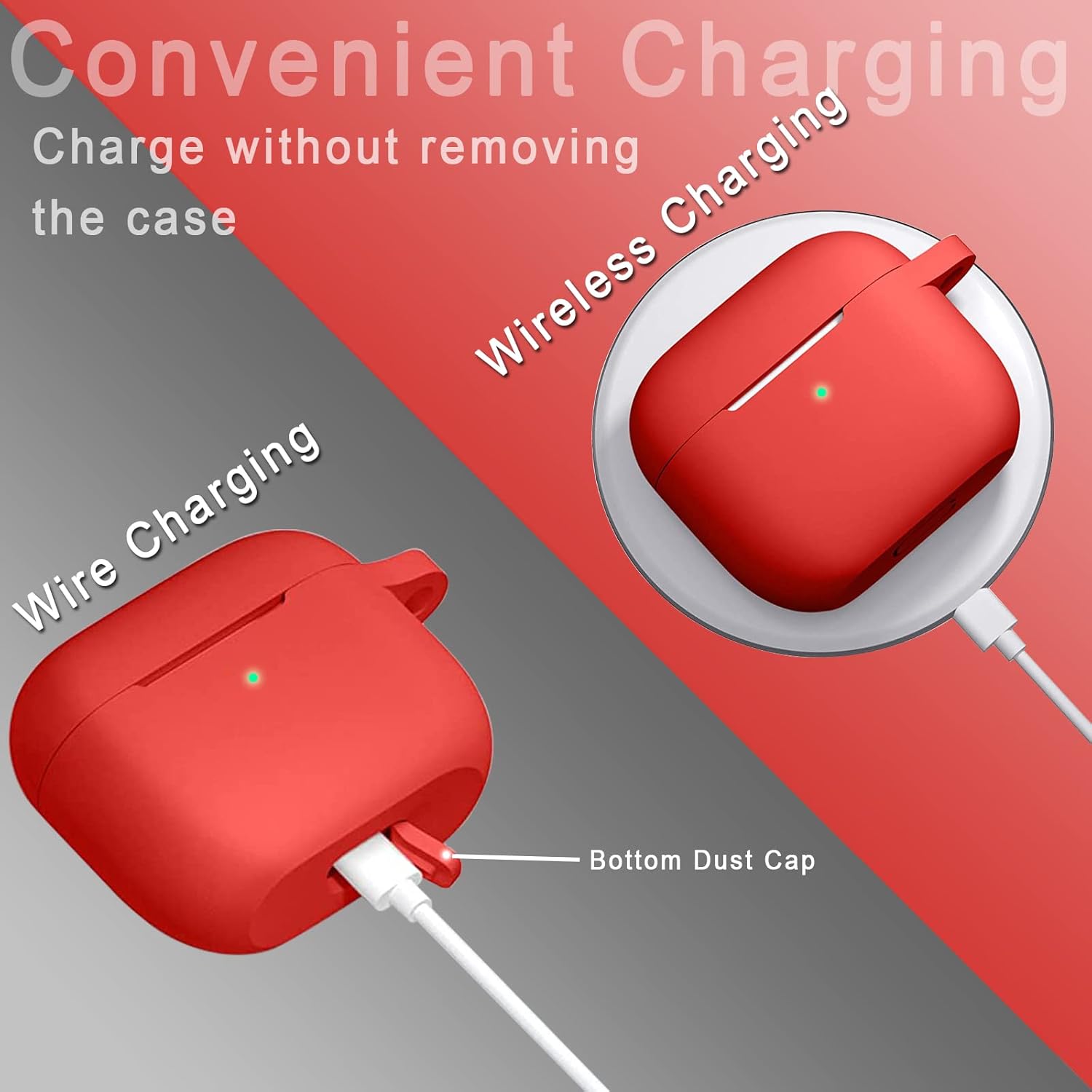 Juego de accesorios de funda 14 en 1 para AirPods 3 Generation, kit de silicona para AirPods 3 2021, funda protectora para AirPods Gen 3 3 funda de