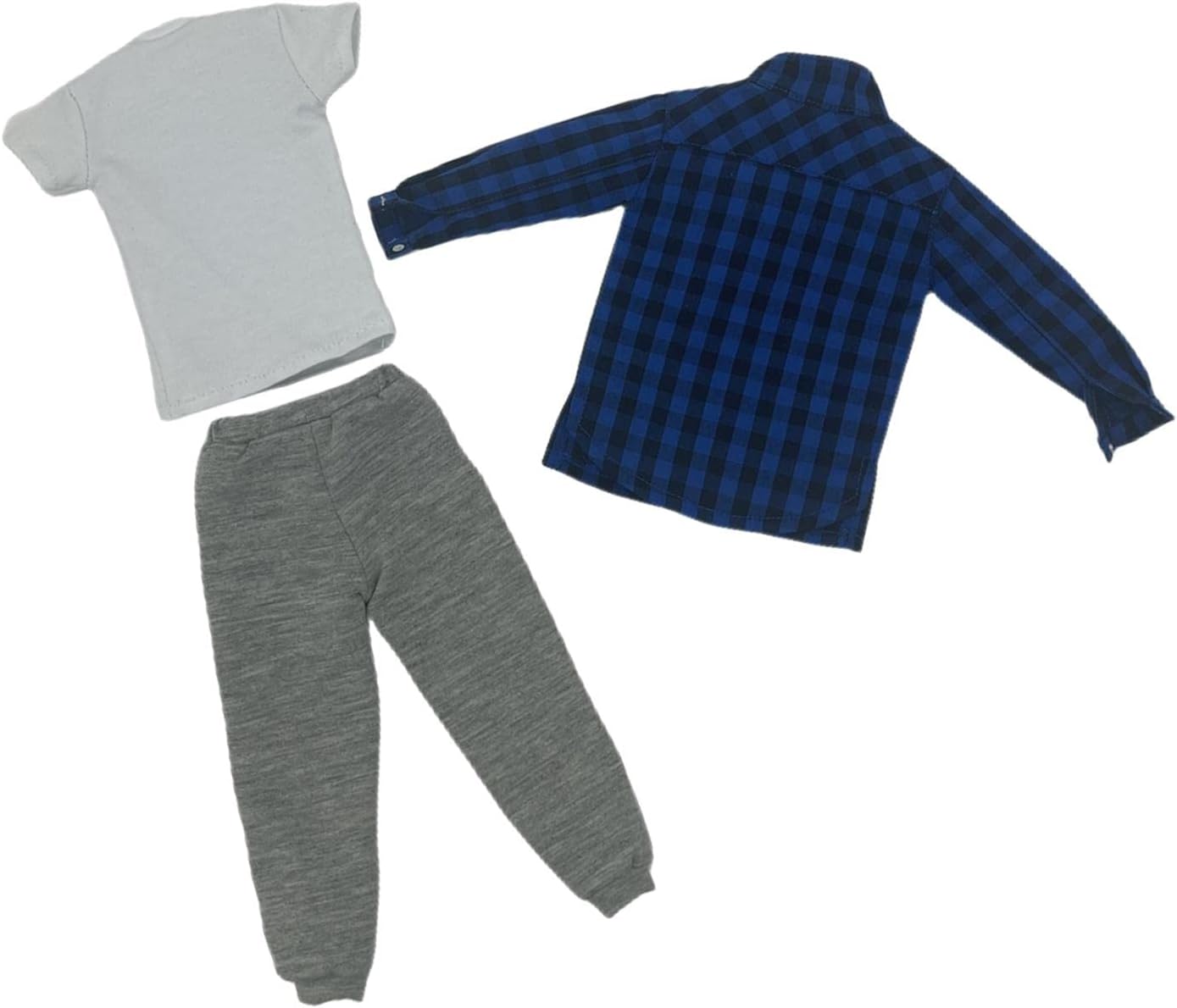 Esquirla Traje de camisa y pantalones a escala 16, regalos, ropa de muñeca, disfraz de ocio, accesorios de juguete de cosplay de 12 pulgadas macho
