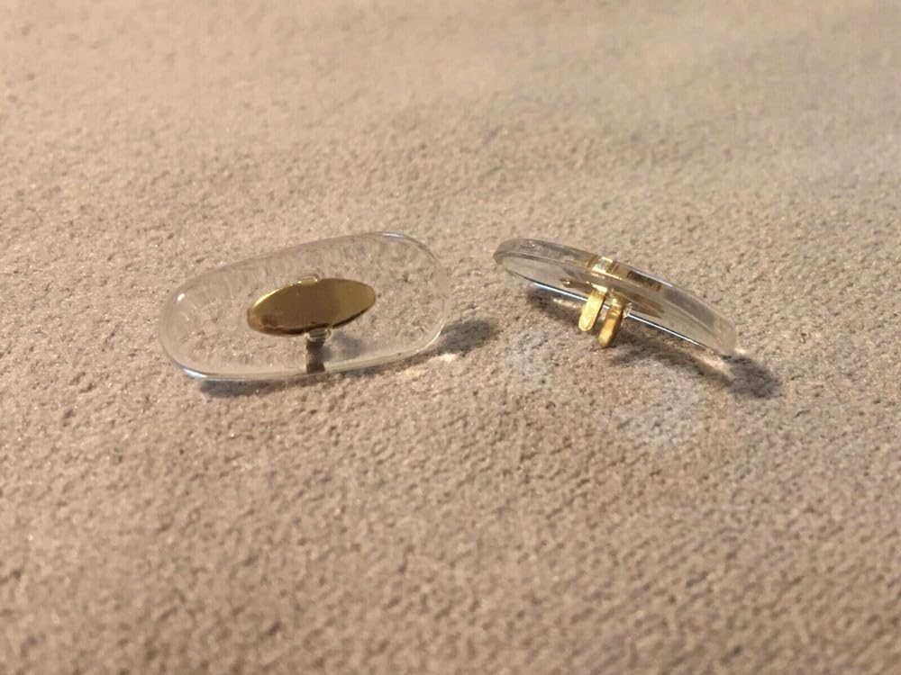 BEHLINE – Almohadillas para la nariz para lentes de sol, repuesto con clip, pieza de nariz, almohadillas suaves para puente nasal, protectores de