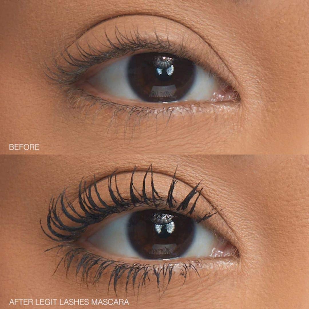 HUDA BEAUTY LEGIT LASHES – Máscara voluminizadora y alargadora de doble extremo, 2 x 0.28 oz 0.3 fl oz
