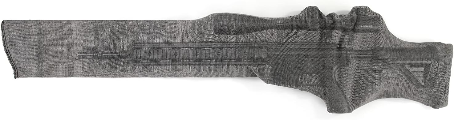GUGULUZA Extra-Thick Gun Socks for Rifles with Scopes, Extra-Wide Gun Socks Sleeve for Shotguns, 47 x 6 inch fit Larger Scope & Tactical