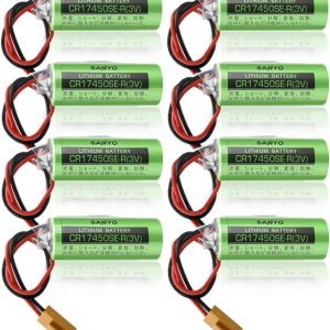 (8 piezas) 3V CR17450SE-R A98L-0031-0012 – CR17450-17450 2500mah PLC batería+enchufe no recargable para FANUC CNC System Equipo electrónico especial (8 piezas) 3V CR17450SE-R A98L-0031-0012 – CR17450-17450 2500mah PLC batería+enchufe no recargable para FANUC CNC System Equipo electrónico especial
