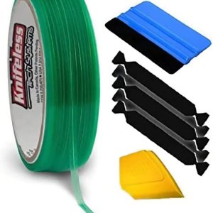 VViViD Knifeless Cinta de corte de vinilo Línea de acabado 10M Plus 3M Kit de herramientas (rollo de 32.8 ft + detallador) VViViD Knifeless Cinta de corte de vinilo Línea de acabado 10M Plus 3M Kit de herramientas (rollo de 32.8 ft + detallador)