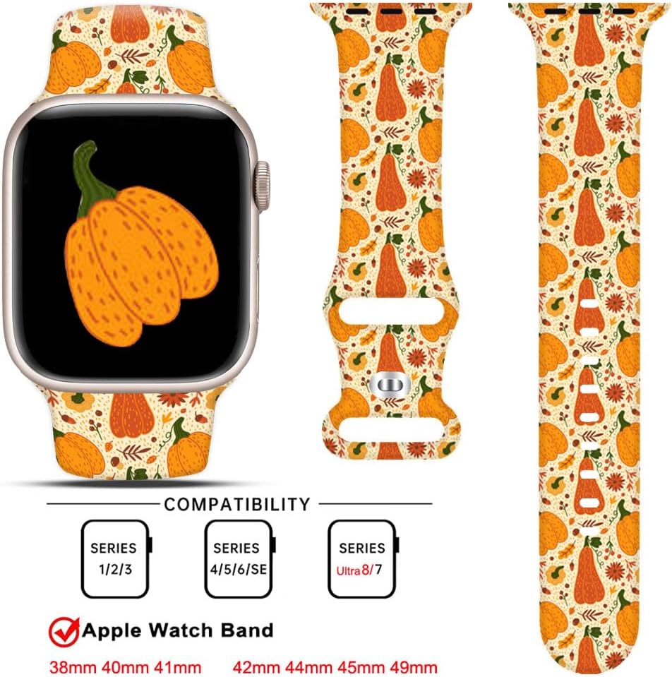 Paquete de 2 correas de reloj de Navidad para Apple Watch de 1.496 pulgadas, 1.575 pulgadas, 1.614 pulgadas, 1.654 pulgadas, 1.732 pulgadas, 1.772