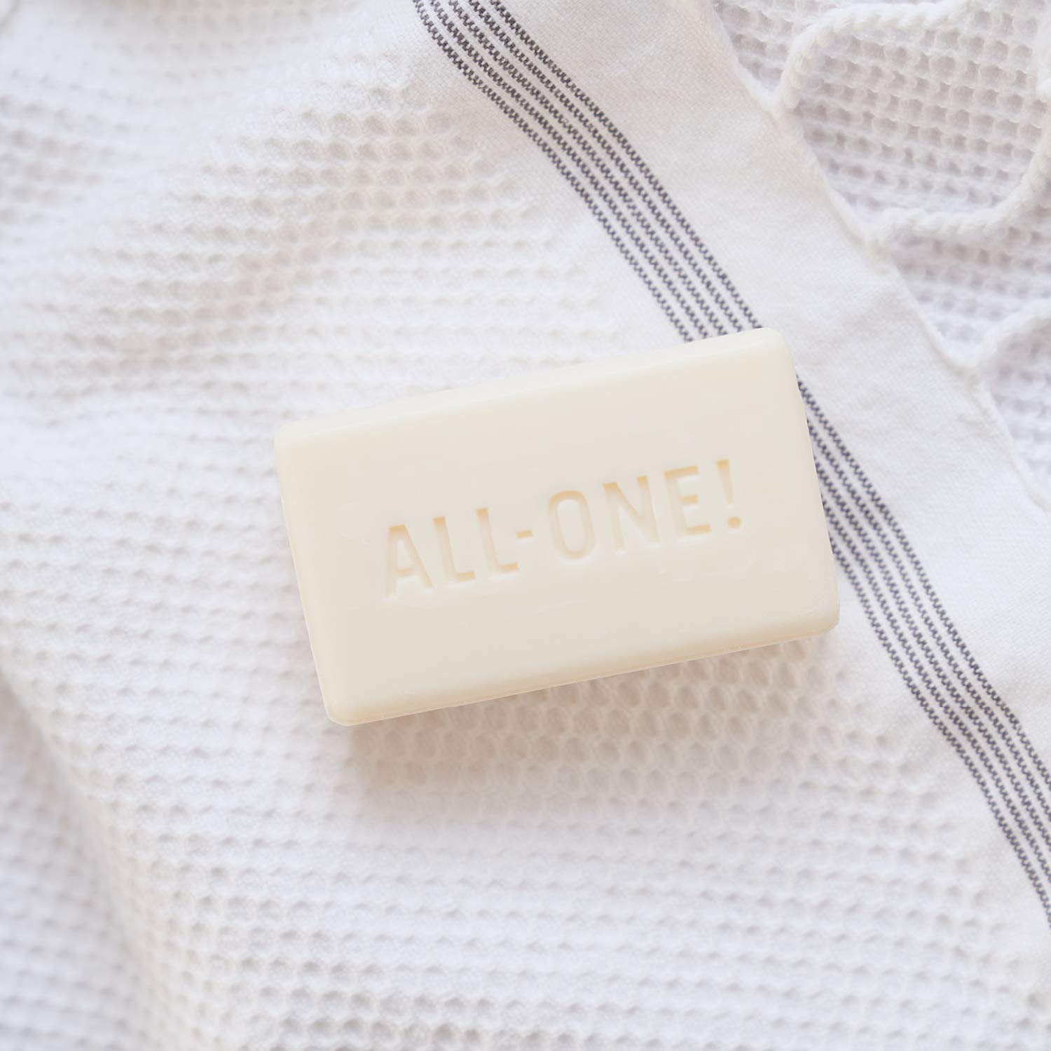 Jabones mágicos Dr. Bronners, jabón de Castilla puro, Menta de cáñamo, todo en uno, barras de 5 onzas (paquete de 6)