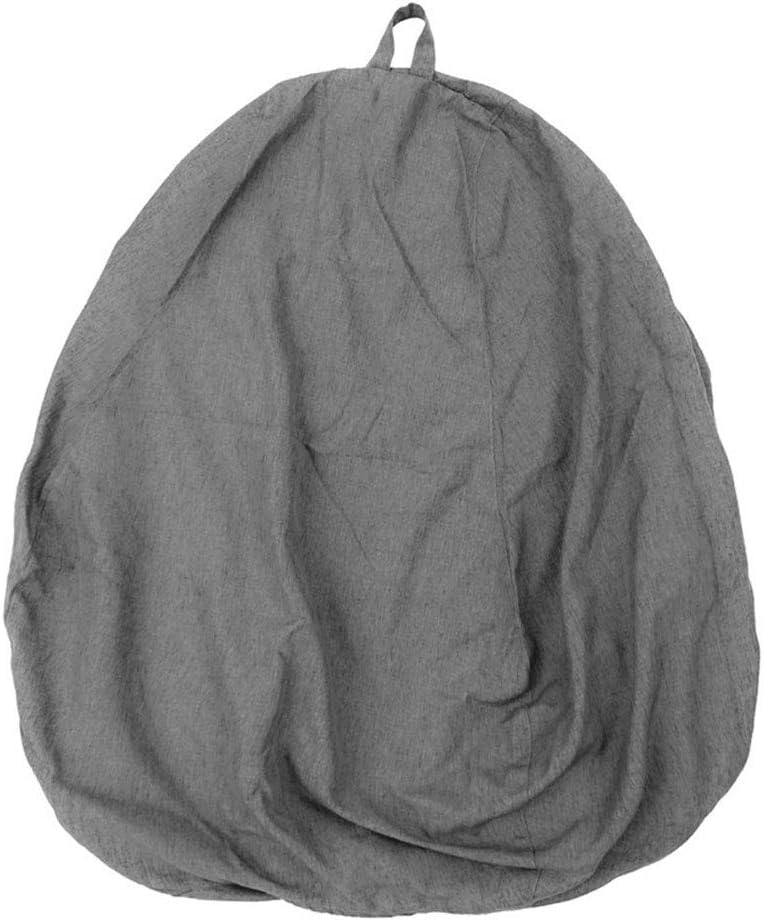 Puf de lona impermeable con diseño de animales de felpa, funda de sofá, organización de sala de juegos para niños