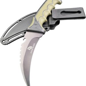 Doom Blade Cuchillo de hoja fija tipo karambit con funda para campamento, caza, pesca y supervivencia (tipo 2) Doom Blade Cuchillo de hoja fija tipo karambit con funda para campamento, caza, pesca y supervivencia (tipo 2)