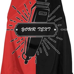 MLIANCEN Capa de peluquería personalizada, añade tu texto fotográfico, capa de salón personalizada para hombres, capa de corte de pelo personalizada MLIANCEN Capa de peluquería personalizada, añade tu texto fotográfico, capa de salón personalizada para hombres, capa de corte de pelo personalizada