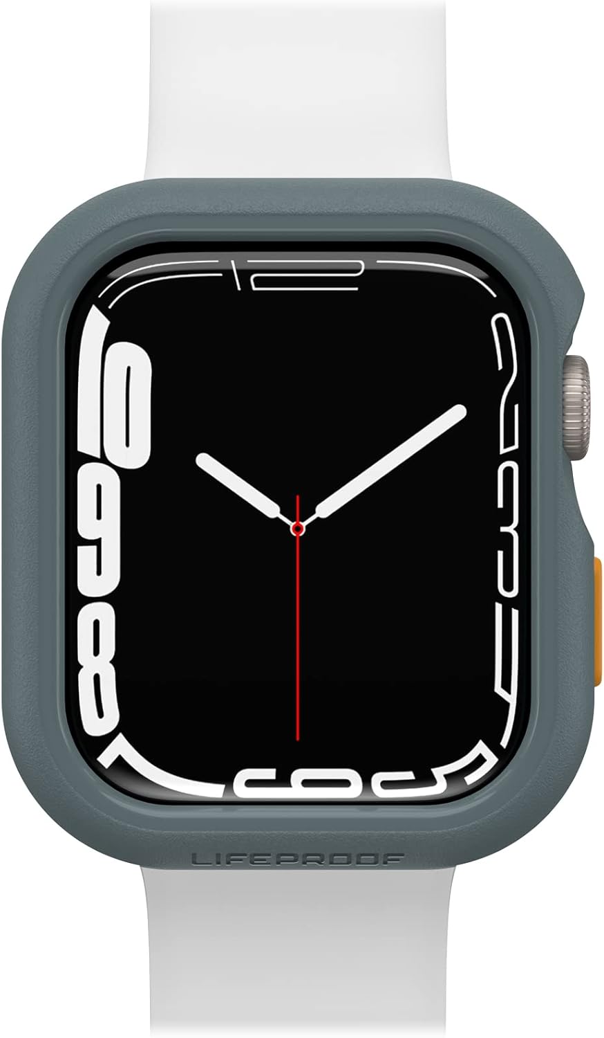 LifeProof Funda ecológica para Apple Watch Series 8 y 7 (1.772 in) – Anclajes lejos (gris)