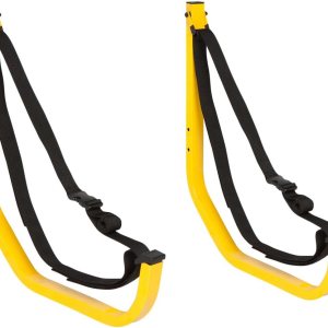 Suspenz Kayak Canoa SUP Percha de almacenamiento para pared de garaje, interior y exterior, estante de Jay Rack, amarillo, (11-0001) Suspenz Kayak Canoa SUP Percha de almacenamiento para pared de garaje, interior y exterior, estante de Jay Rack, amarillo, (11-0001)