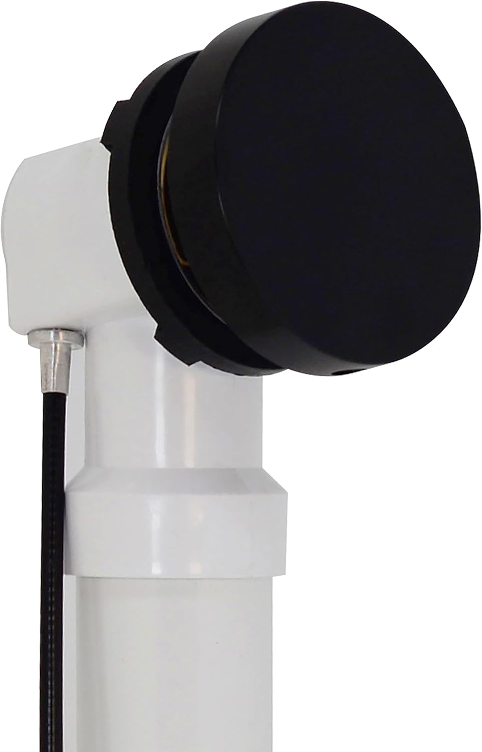 Westbrass D50RE-62 – Moldura de repuesto de 1-12 pulgadas para ensamblajes de desagüe de baño de accionamiento por cable, 1 paquete, negro mate