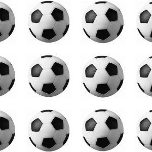 Pelotas de futbolín de fútbol de mesa, tamaño reglamentario de 1.417 in Pelotas de futbolín de fútbol de mesa, tamaño reglamentario de 1.417 in