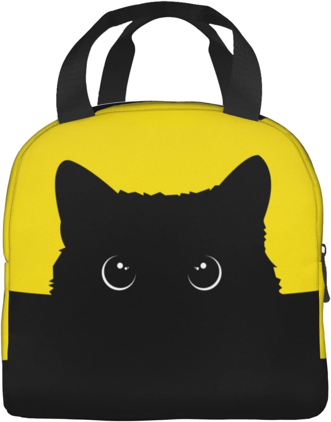 Bolsa de almuerzo para gatos para mujer, hielera aislada, reutilizable, impermeable, para trabajo, oficina, viajes, picnic
