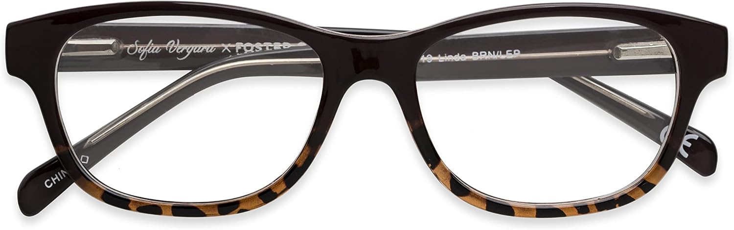 Sofia Vergara x Foster Grant Linda Blue Light Multi Focus – Lentes de lectura rectangulares