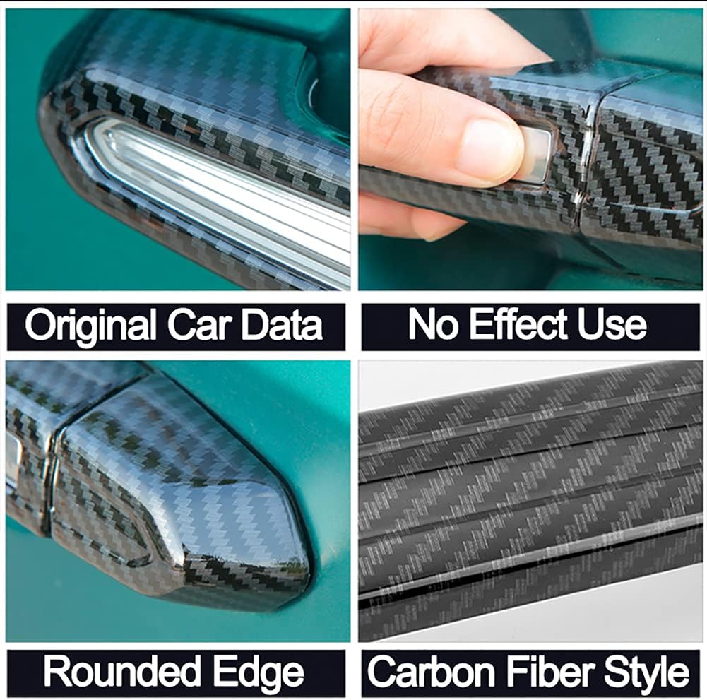 Cubierta de manija de puerta exterior ABS para Cadillac XT4 XT5 XT6 CT4 CT6 ATS XTS CTS Accesorios 2013 2014 2015 2016 2017 2018 2019 2020 2021 2022