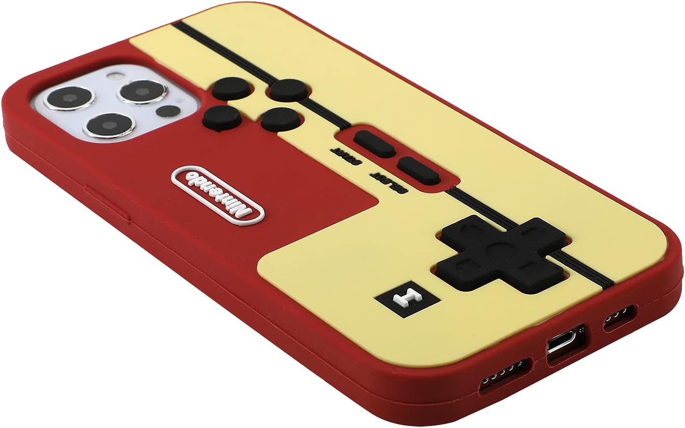Wifantien Funda con asa de consola de juegos 3D para iPhone 11 Pro Max de 6.5 pulgadas, diseño de dibujos animados 3D para niños, adolescentes,