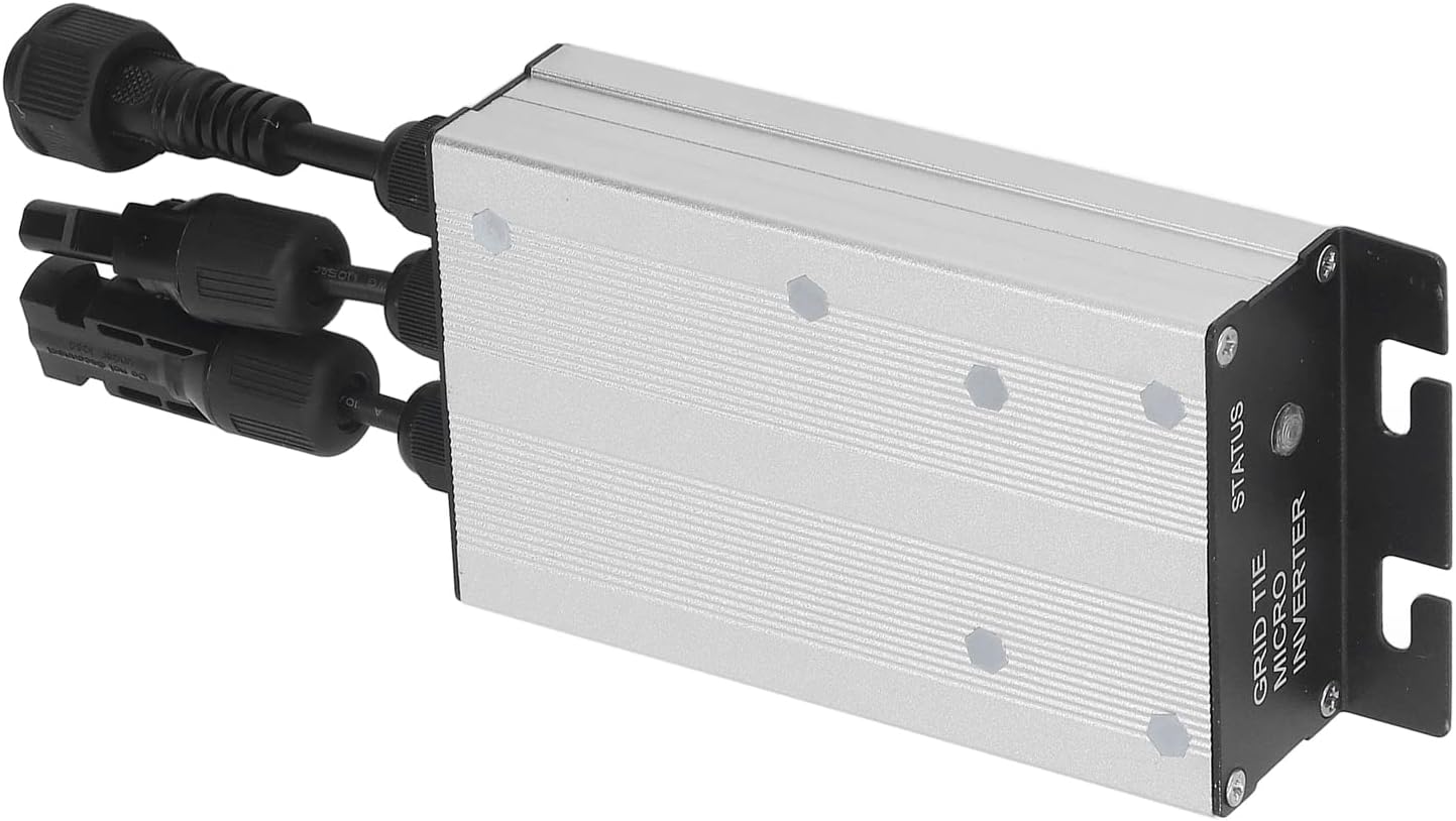 AC120V MPPT – Inversor de lazo de rejilla solar micro pura de aleación de aluminio con ondas sinusoidales solares de aleación de aluminio,