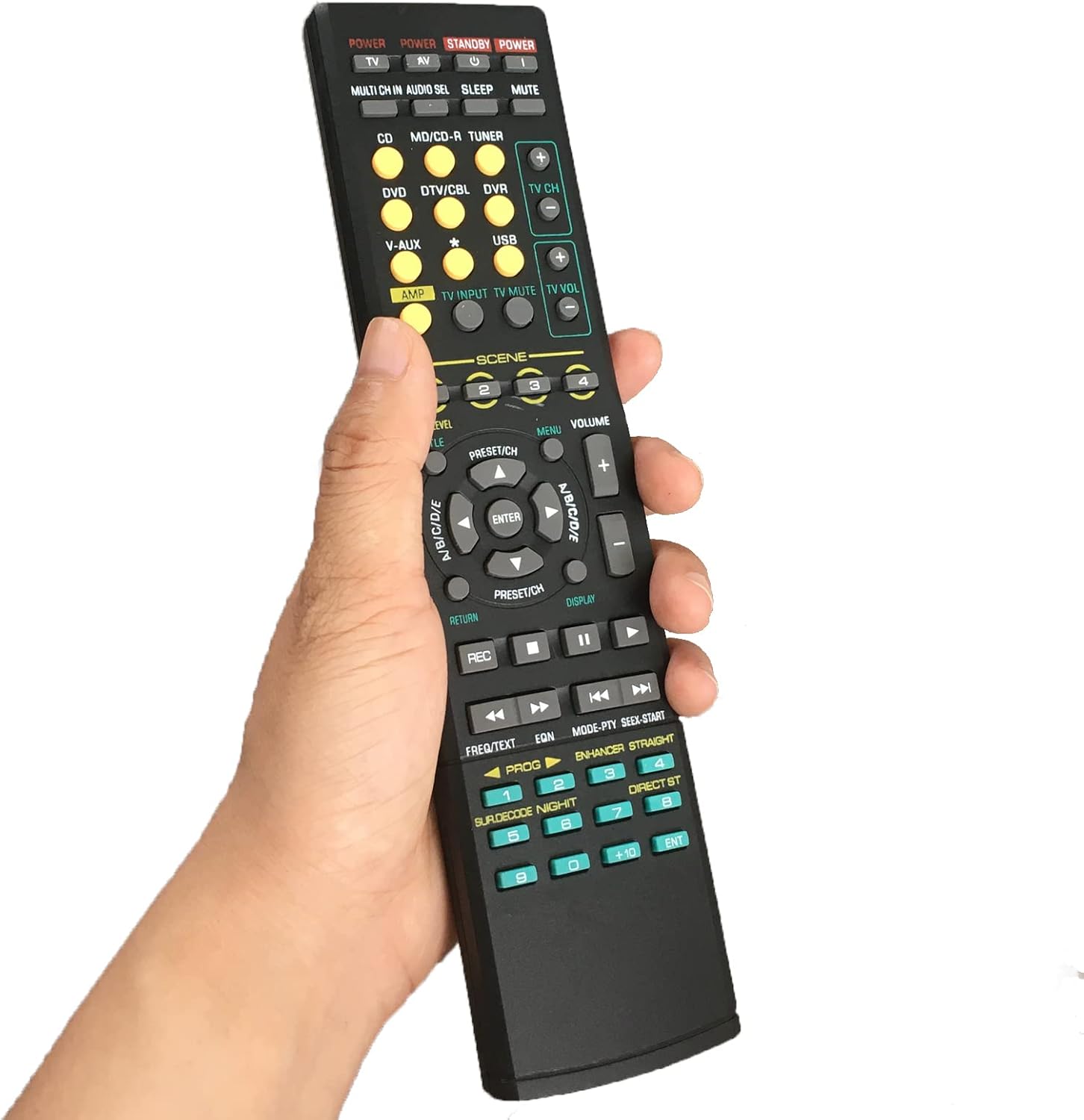 Mando a distancia de repuesto para RAV320 RAV-320 RXV460RDS RX-V460RDS RXV659 RX-V659 RXV659BL RX-V659BL DSP-AX630 DSPAX630 para receptor del