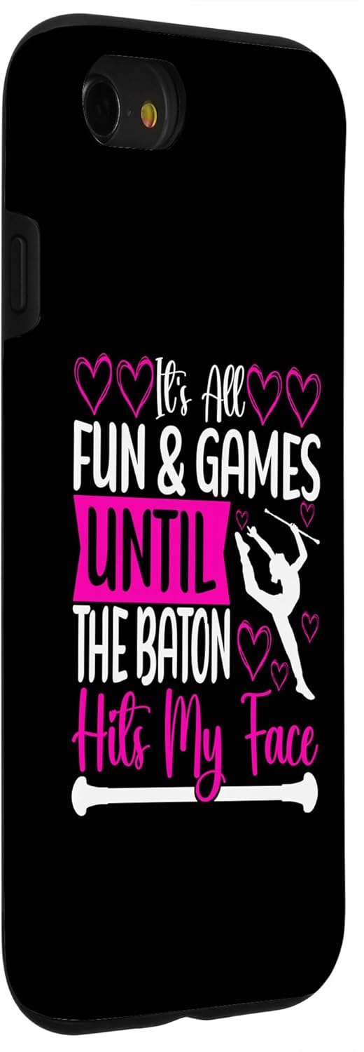 Funda para iPhone SE (2020)  7  8 Baton Twirling Outfit Majorette Baton Twirler