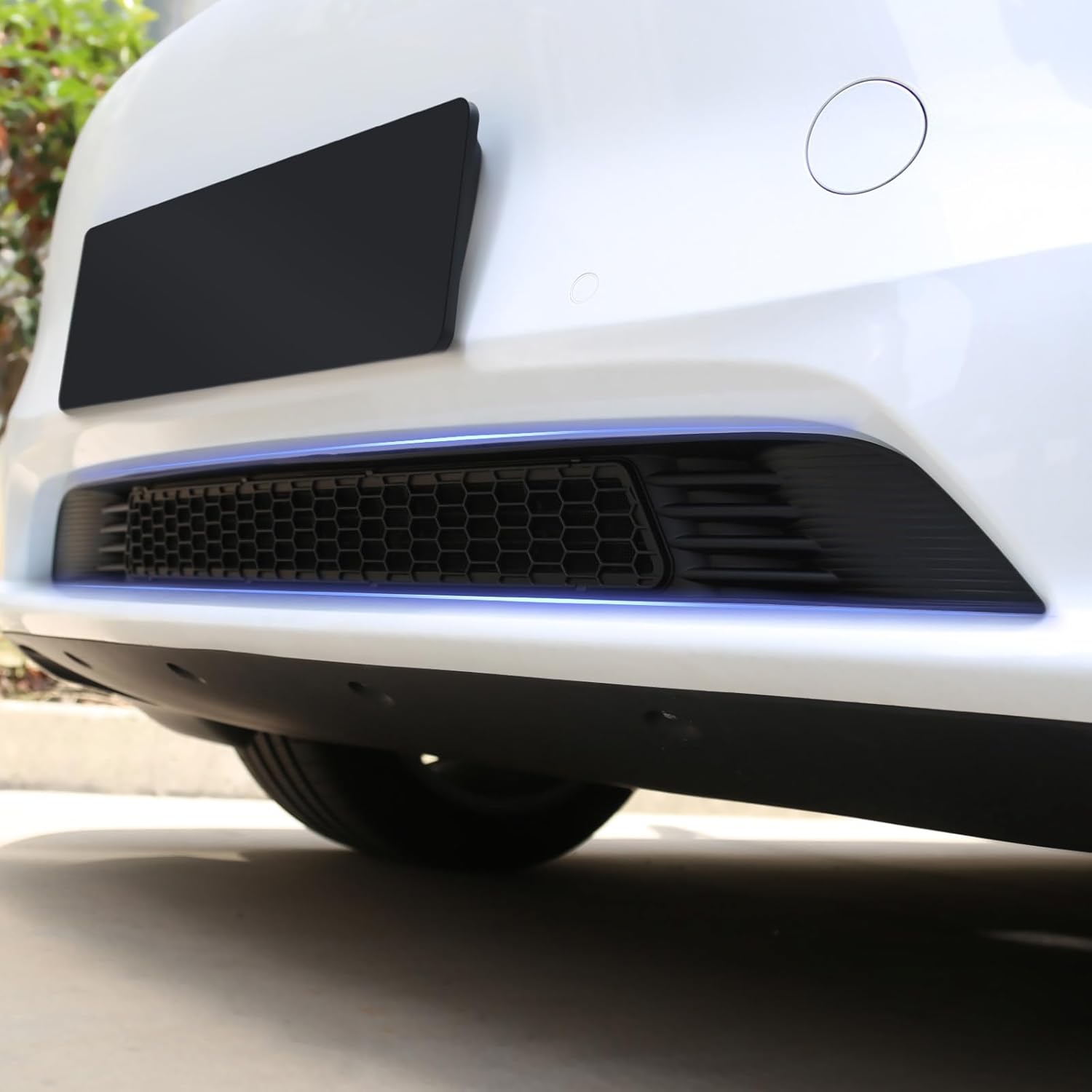 Malla de rejilla frontal para el modelo Y, insertos de rejilla compatibles con Tesla Model Y, cubierta de rejilla de ventilación de entrada de aire