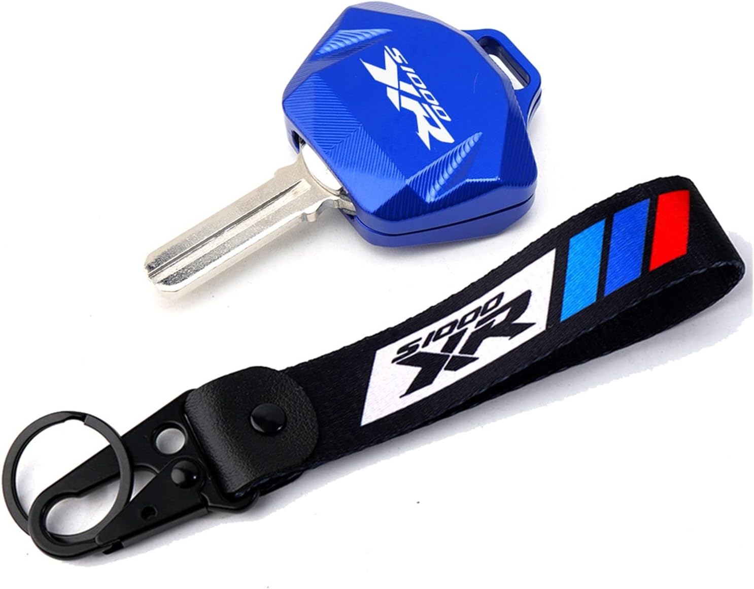 Funda de protección para llave de motocicleta para BMW S1000RR S1000XR S1000R HP4 HP2 S1000 S 1000 R RR XR motocicleta CNC llavero carcasa para