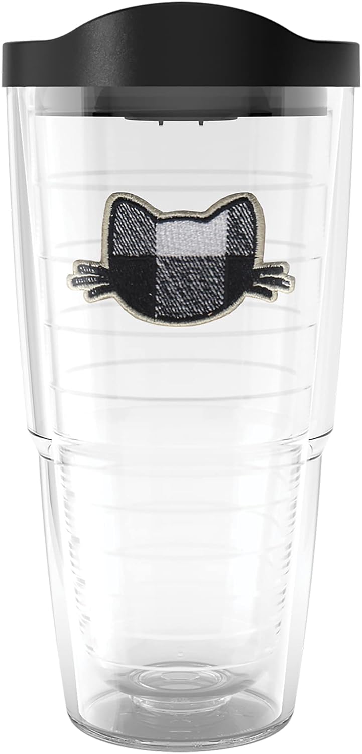 Tervis Vaso de viaje con aislamiento de doble pared hecho en Estados Unidos mantiene las bebidas frías y calientes, 24 onzas, clásico