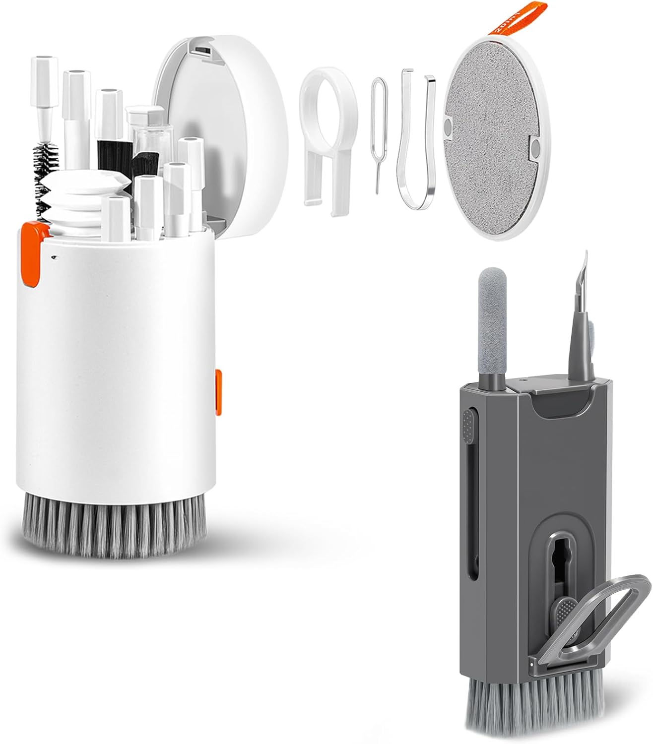 walrfid – Kit limpiador de pantalla para teléfono portátil, cepillo para teclado de computadora portátil, espray de limpieza para iPhone, AirPods,