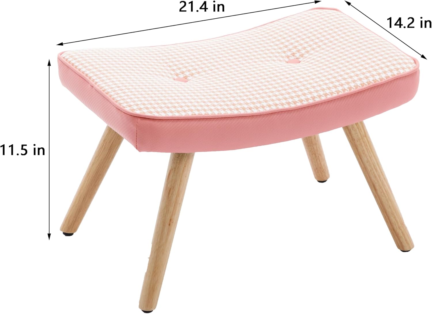 Mecedora para guardería con reposapiés, moderna mecedora con almohada suave, mecedora de pata de gallo interior con base de madera maciza para