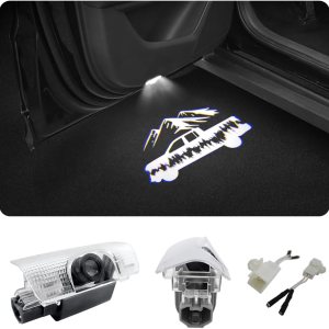 2 luces LED con logotipo para puerta de automóvil compatibles con Tundra 2007-2011, 2022-presente (debe tener luces OEM en las puertas de tu 2 luces LED con logotipo para puerta de automóvil compatibles con Tundra 2007-2011, 2022-presente (debe tener luces OEM en las puertas de tu
