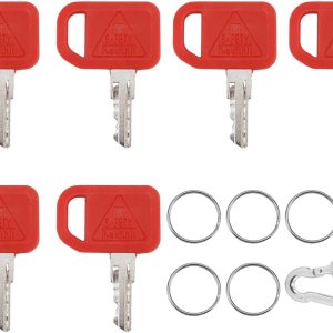 6 llaves de encendido de repuesto para John Deere Heavy Equipment Loader Tractores 1200 210C 310A 310C 410B 550B 700H 1050J 210LJ 250D 460E 410C 6 llaves de encendido de repuesto para John Deere Heavy Equipment Loader Tractores 1200 210C 310A 310C 410B 550B 700H 1050J 210LJ 250D 460E 410C