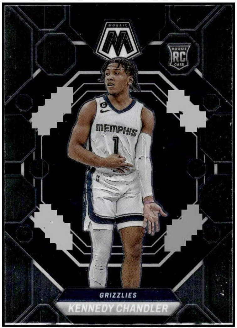 Kennedy Chandler RC 2022-23 Panini Mosaic #211 ROOKIE NM+-MT+ NBA Basketball Grizzlies