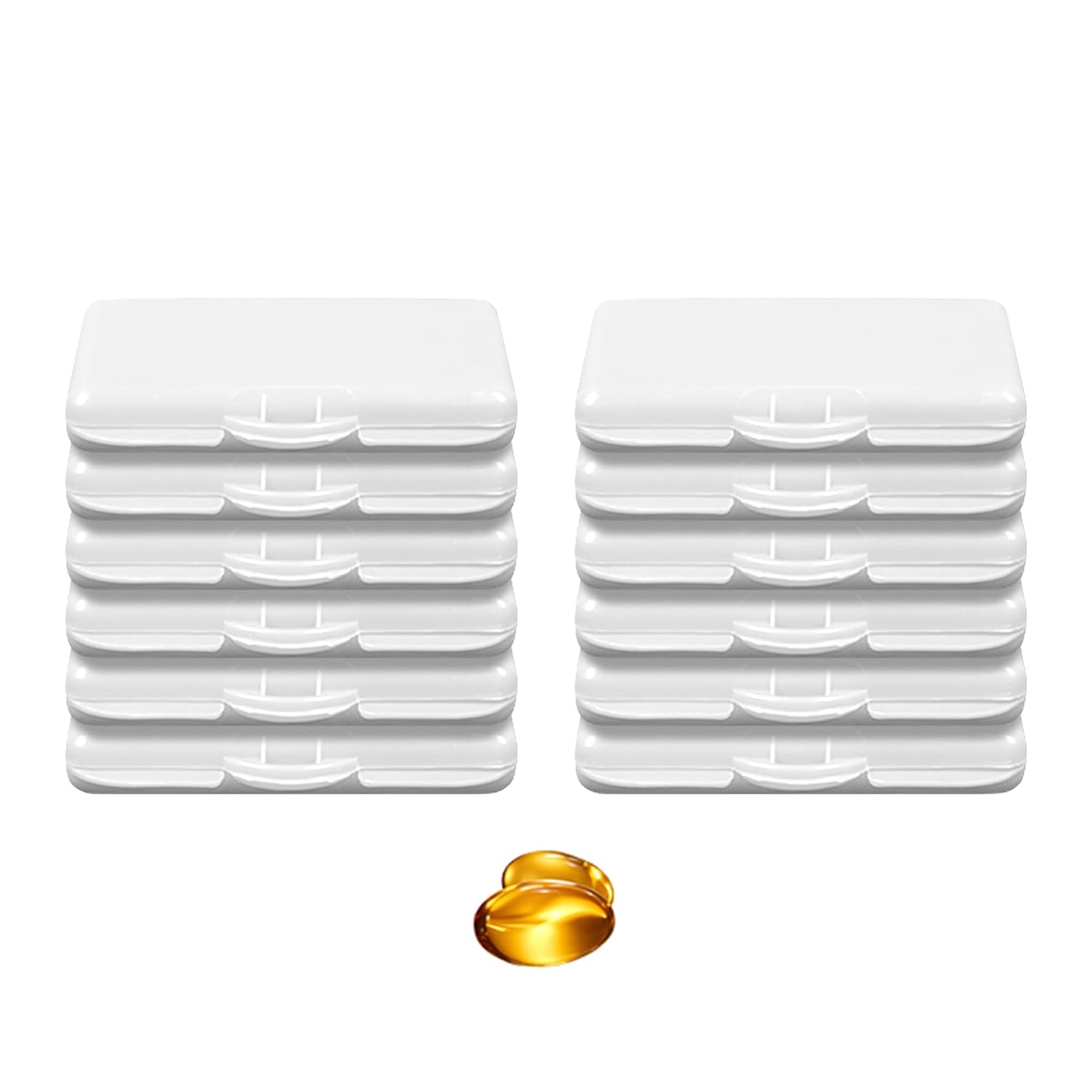 Carmel Cera de ortodoncia con vitamina E, Pack de 12, Cera de alivio para aparatos dentales, aparatos dentales, dientes dañados.