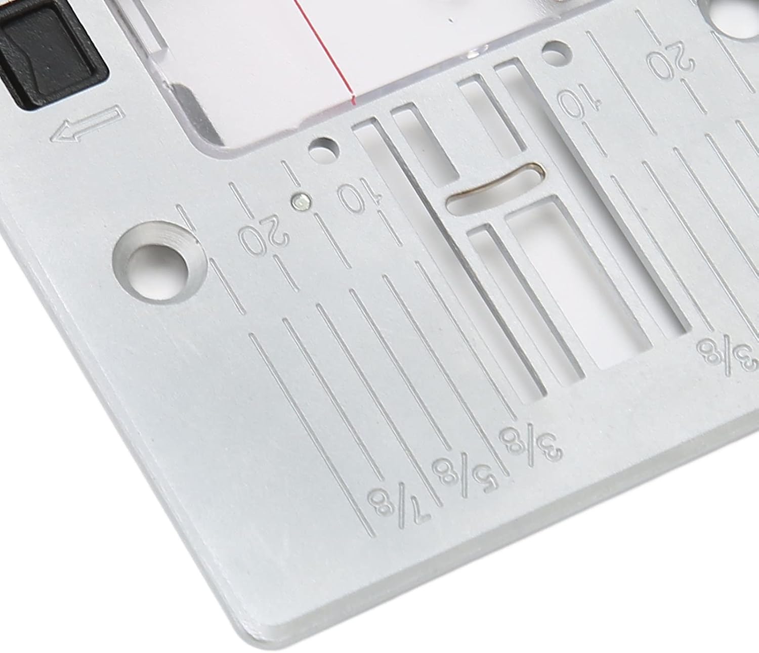 Placa de aguja de coser con placa de cubierta de plástico 416472401 para 3321 44S 4411 Heavy Duty 4423 Heavy Duty 5523 5532 Heavy Duty