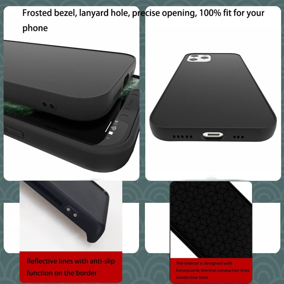 IMDL-SSS – Funda compatible con Samsung Galaxy A13 5G (policarbonato duro + silicona suave), soporte de anillo transparente, luz reflectante