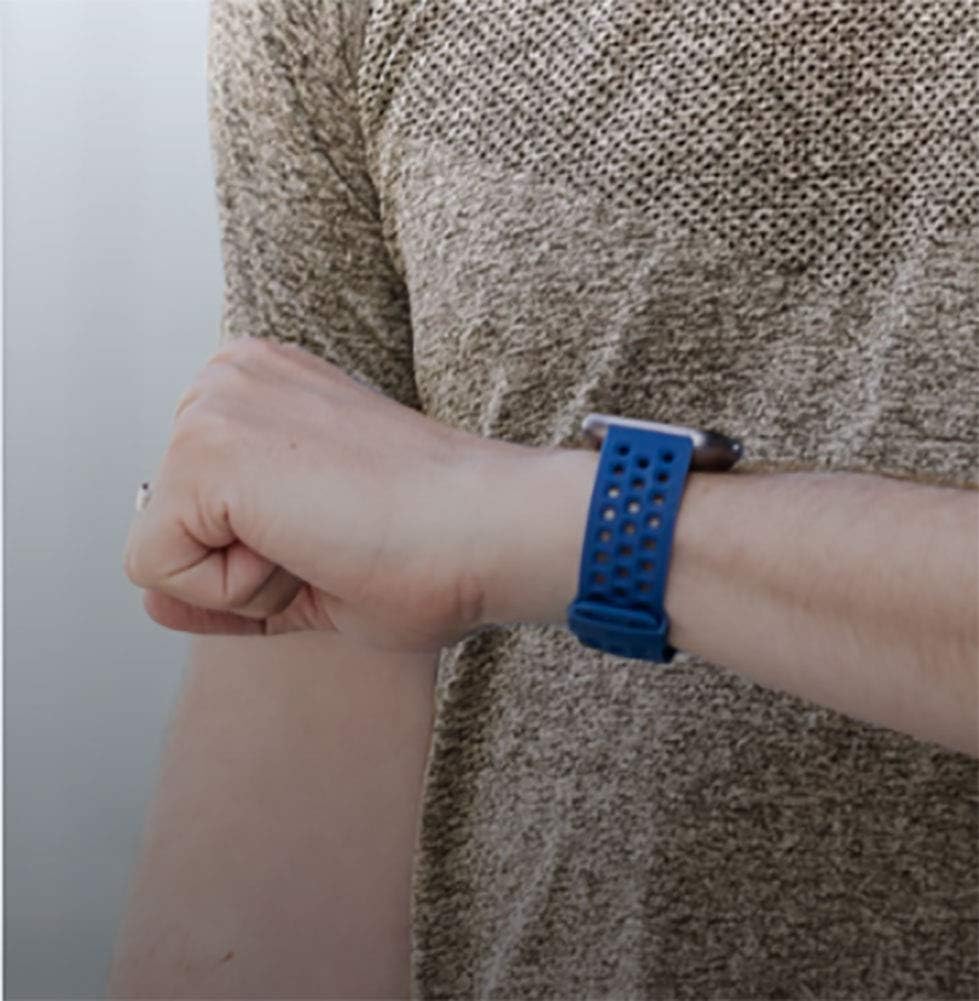 Bandas deportivas compatibles con Fitbit Versa 2VersaVersa Lite para mujeres y hombres, pulseras de repuesto deportivas transpirables pequeñas y