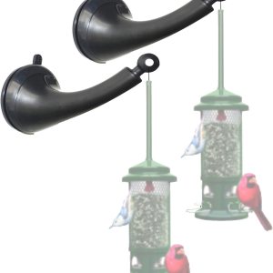 Paquete de 2  Accesorio de ventosa de montaje en ventana para mini comederos de colibríes, colgador de comedero de pájaros de ventana, campanillas Paquete de 2  Accesorio de ventosa de montaje en ventana para mini comederos de colibríes, colgador de comedero de pájaros de ventana, campanillas