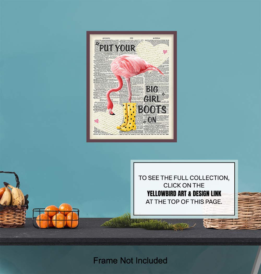 Cute Dictionary Wall Decor for Bedroom – Funny 8×10 Photo Poster – Girls, Kids Room Wall Art Decoration, Home Decor – Chic Motivational Gift for