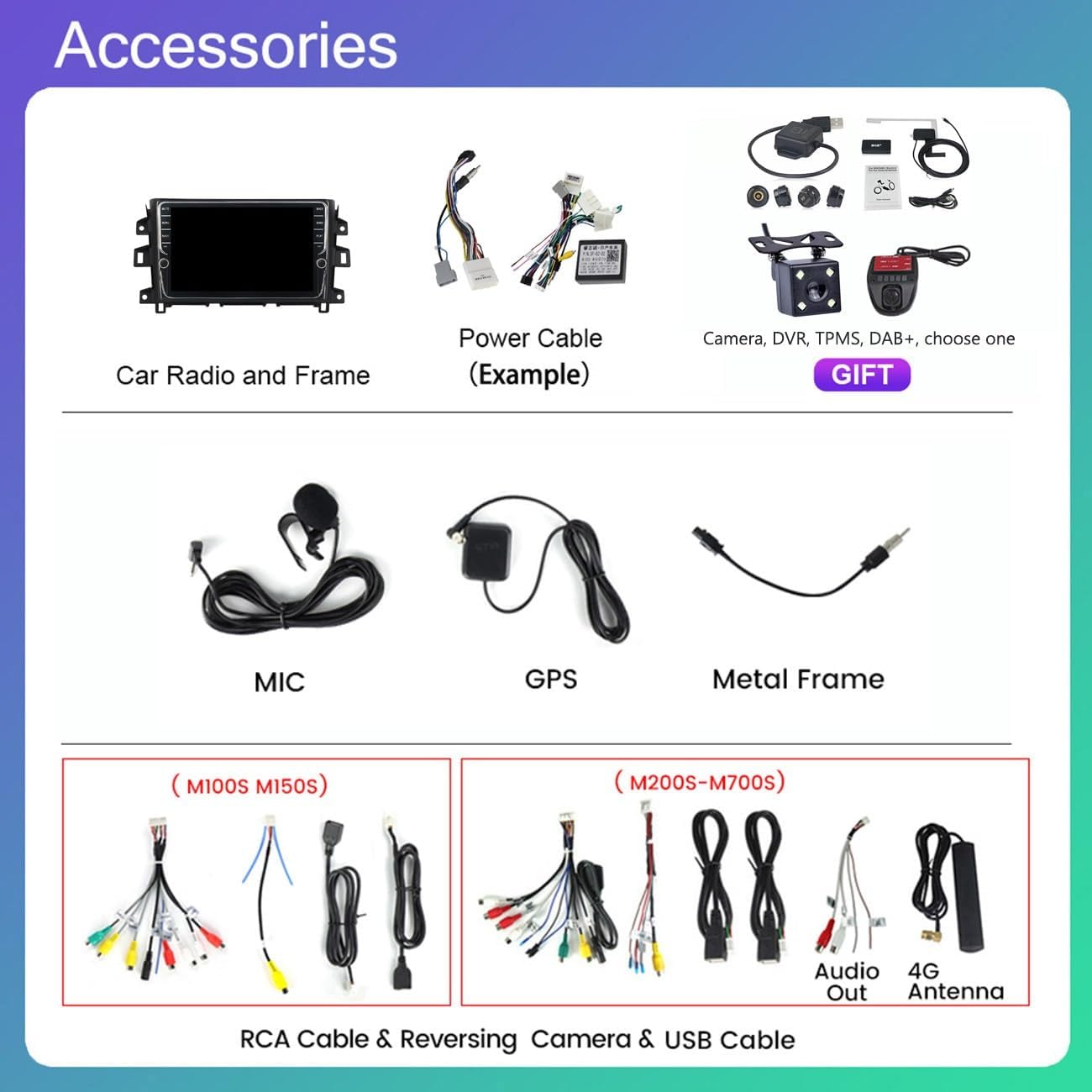 Pantalla de 9 pulgadas 2 DIN estéreo para automóvil Android 11 para Nissan Navara NP300 2011-2016 navegación en el tablero de audio para automóvil,