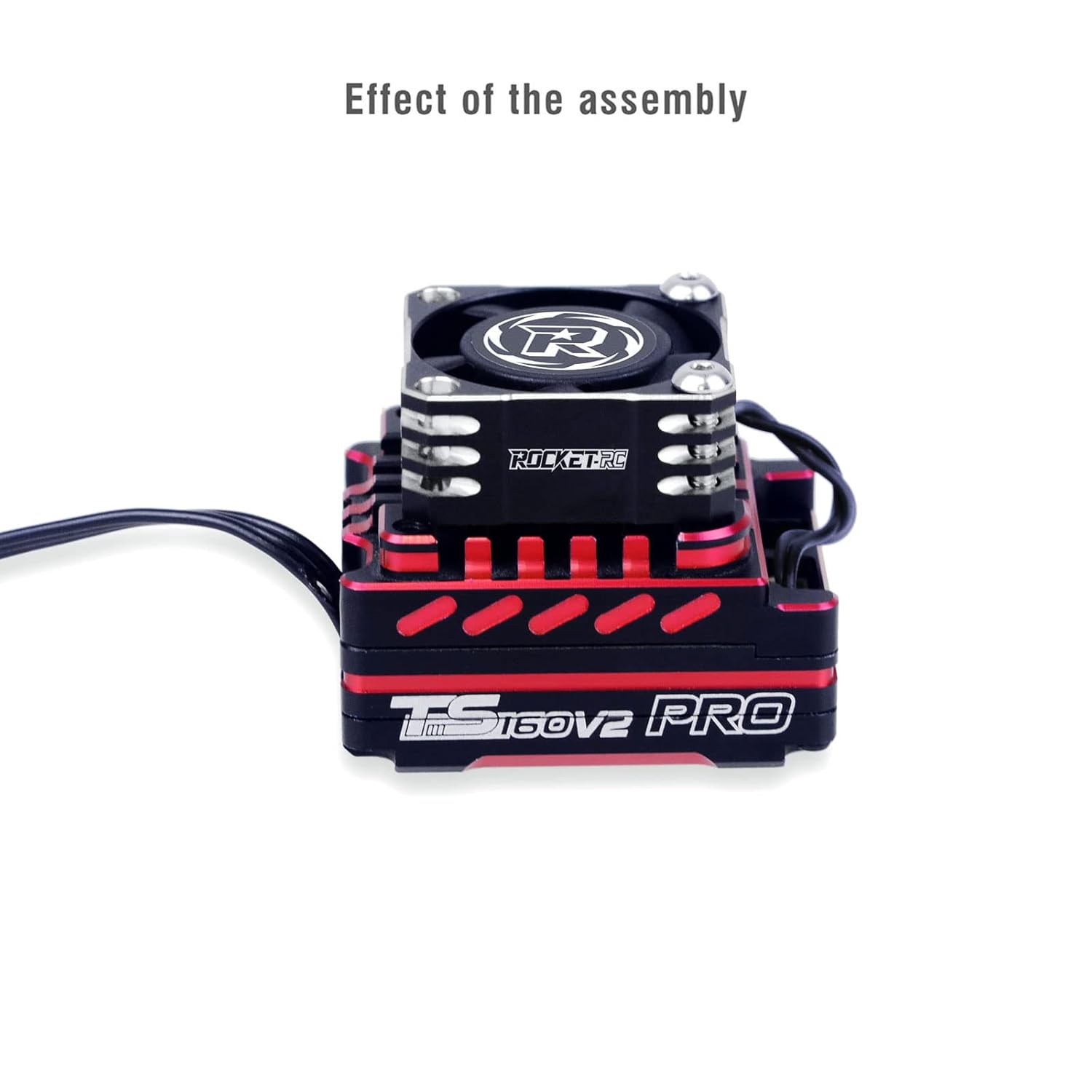 Ventilador de enfriamiento del motor RC 32000RPM sin escobillas Motor RC Disipador de calor 8.5V ESC Ventilador de enfriamiento disipación de calor