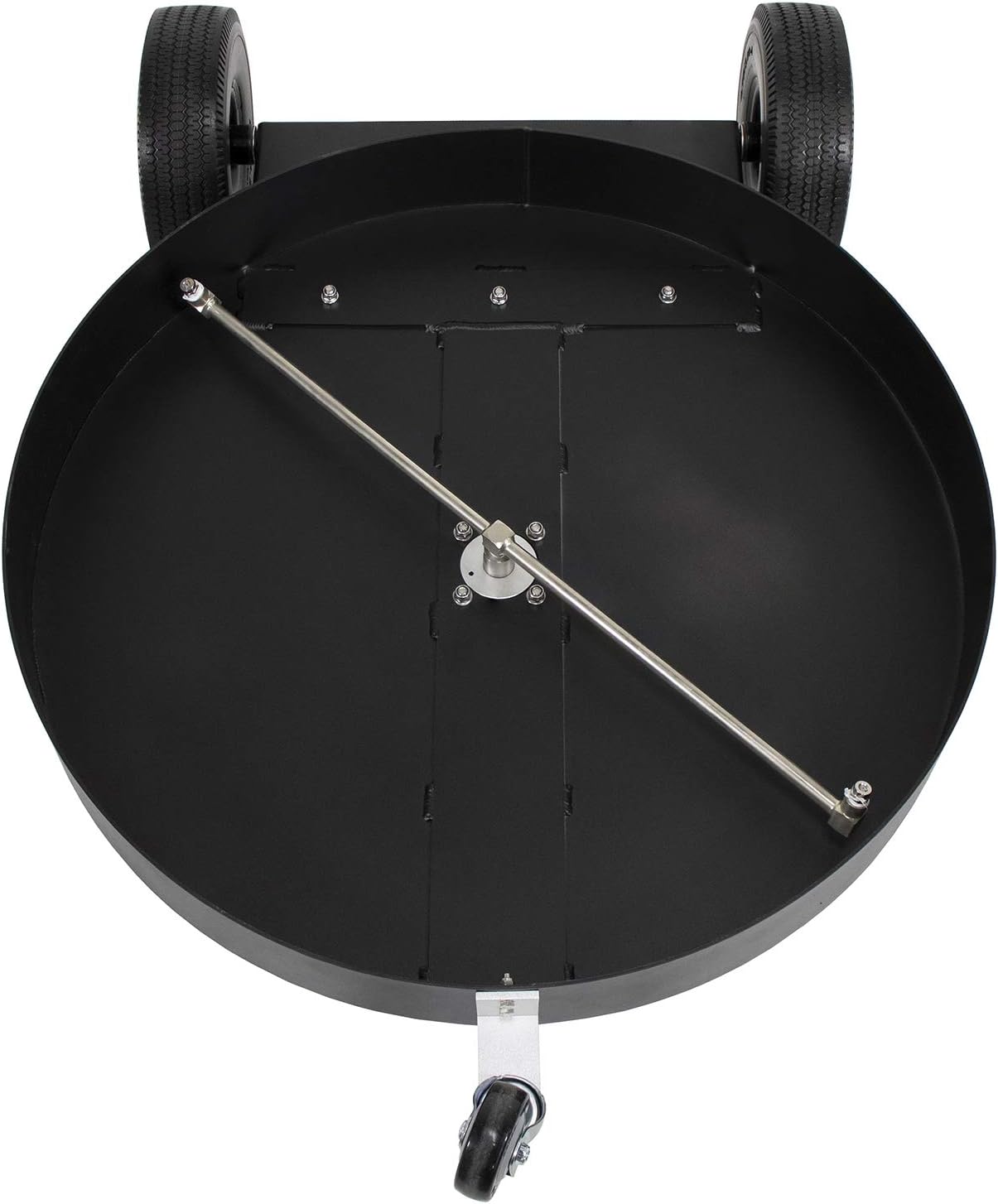 Limpiador de superficie plana de aluminio de 30 “para lavadora a presión de agua fría caliente 4000 PSI 10.5 GPM con ruedas