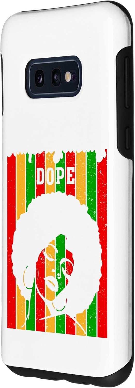 Galaxy S10e Unapologetically Dope African Pride Afro Black History Month Case