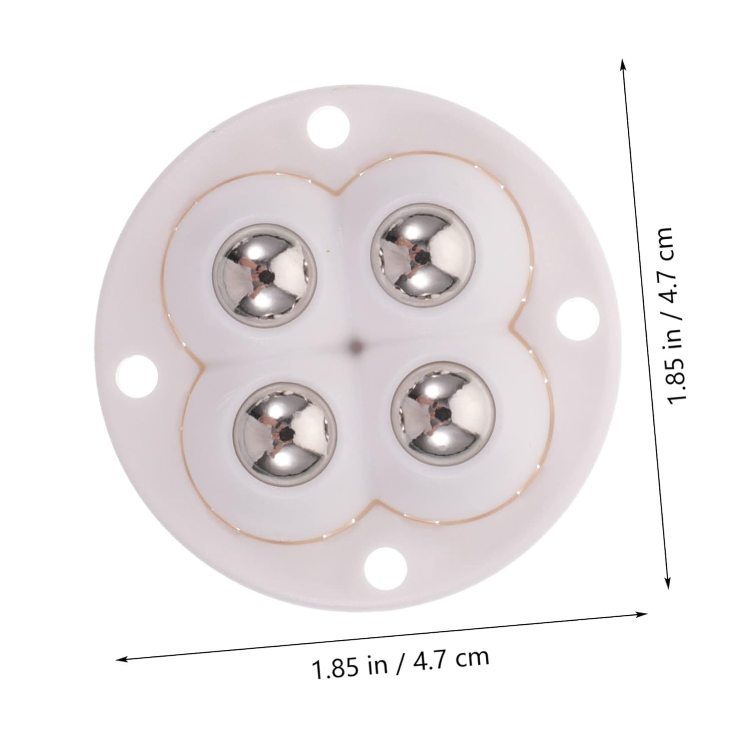 VILLCASE 4 unidades de contenedores de almacenamiento autoadhesivos para juguetes, cubo de almacenamiento de metal, mini basurero, ruedas de alta