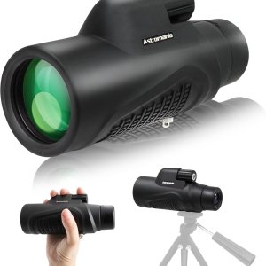 Astromania Telescopio monocular de prisma K9 HD 10X42, impermeable, monoscopio de mano compacto, para observación de aves, camping, viajes, paisajes Astromania Telescopio monocular de prisma K9 HD 10X42, impermeable, monoscopio de mano compacto, para observación de aves, camping, viajes, paisajes