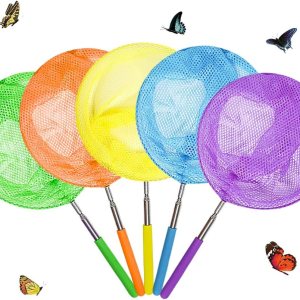 USATDD Redes telescópicas de pesca de mariposas para niños ideales para atrapar insectos insectos orugas redes de mariquitas herramientas para exteriores coloridas y extensibles de 34 pulgadas paquete de 5 USATDD Redes telescópicas de pesca de mariposas para niños ideales para atrapar insectos insectos orugas redes de mariquitas herramientas para exteriores coloridas y extensibles de 34 pulgadas paquete de 5