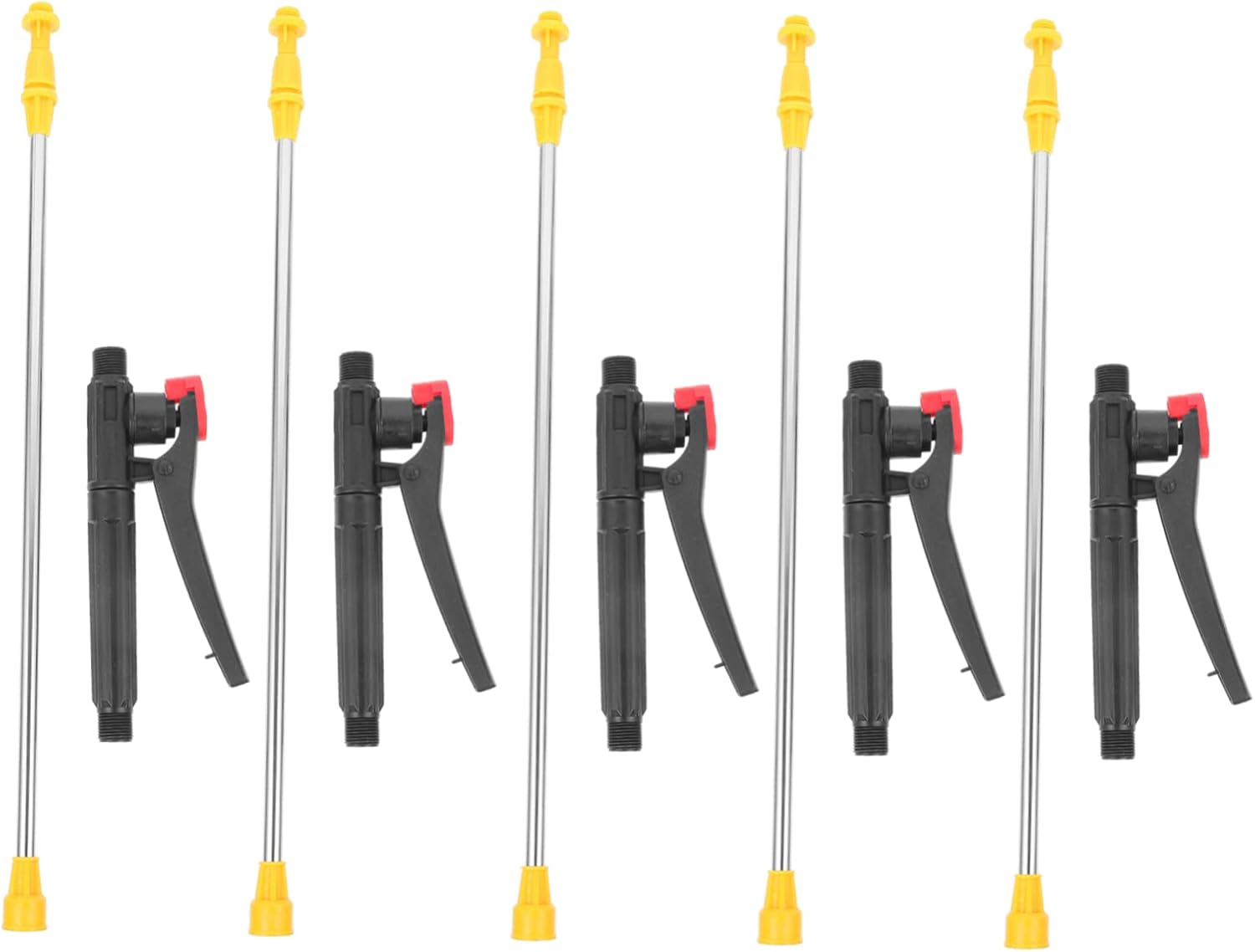 YARNOW 10 piezas de manguera de pluma de pulverización, rociador telescópico, rociador de cabeza de rociador, rociador de varilla telescópica,