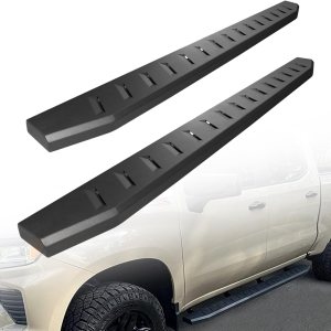 Estribos de 6 pulgadas compatibles con Chevy SilveradoGMC Sierra 1500 2500HD 3500HD 2020-2024 con cabina extendida y barra Nerf de cabina extendida, Estribos de 6 pulgadas compatibles con Chevy SilveradoGMC Sierra 1500 2500HD 3500HD 2020-2024 con cabina extendida y barra Nerf de cabina extendida,